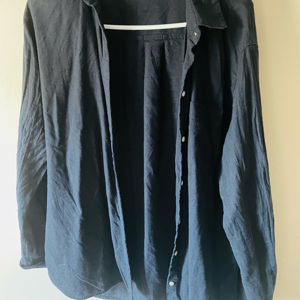 Black Boyfriend button down shirt